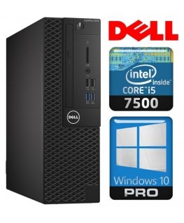 DELL 3050 SFF i5-7500 32GB 128SSD M.2 NVME WIN10Pro