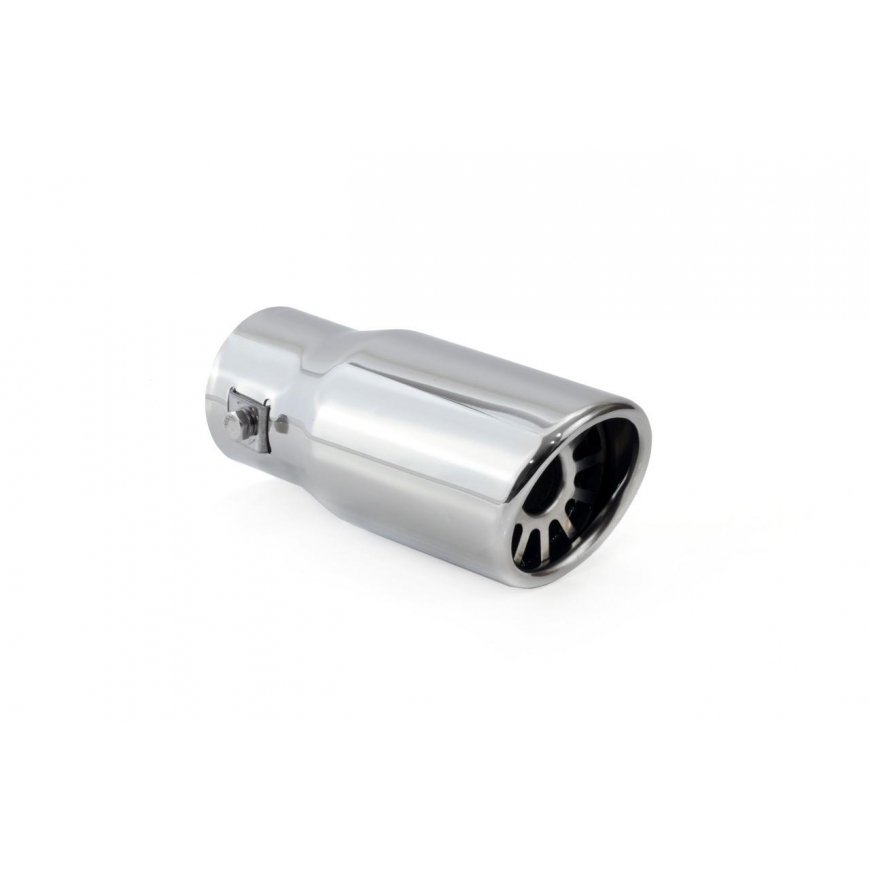 Exhaust muffler tip stainless steel mt 011 chrome amio-01311
