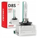Żarówka ksenonowa, żarnik xenon d8s 25w 5000k amio basic