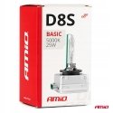 Żarówka ksenonowa, żarnik xenon d8s 25w 5000k amio basic