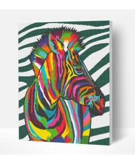 Splat Planet diamond puzzle ZEBRA 30x40 cm