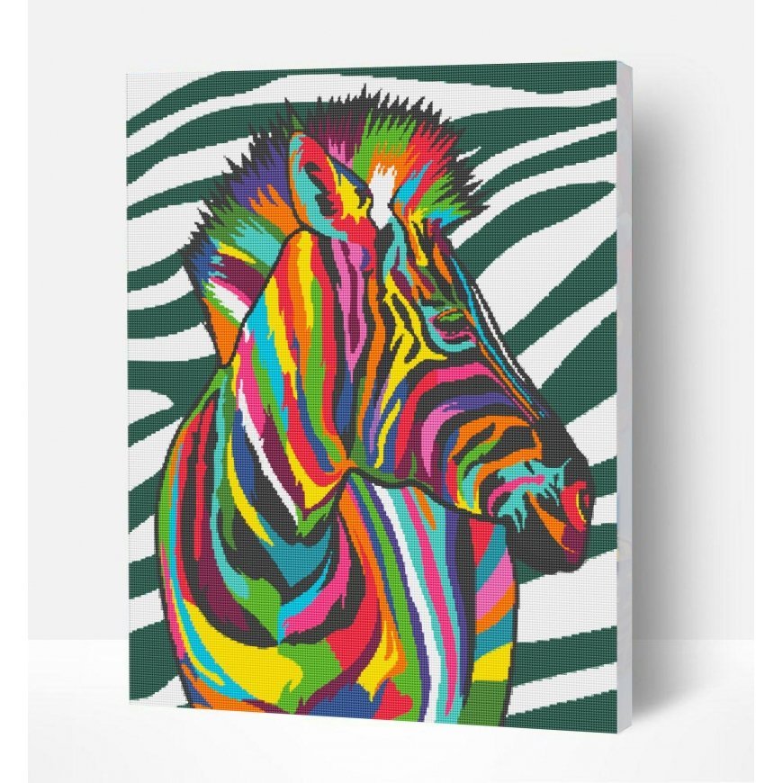 Splat Planet diamond puzzle ZEBRA 30x40 cm