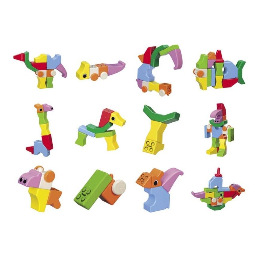 People Blocks 17pc Set Zoo Animals / People Blocks 17pc Set Zoo Animals – 2