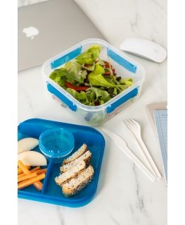 Breakfast container Lido 1.6l blue Branq