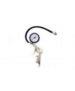 Amio Pistolet do pompowania with manometer 12 bar