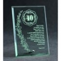 Tryumf Engraved glass trophy Tryumf Engraved glass trophy
