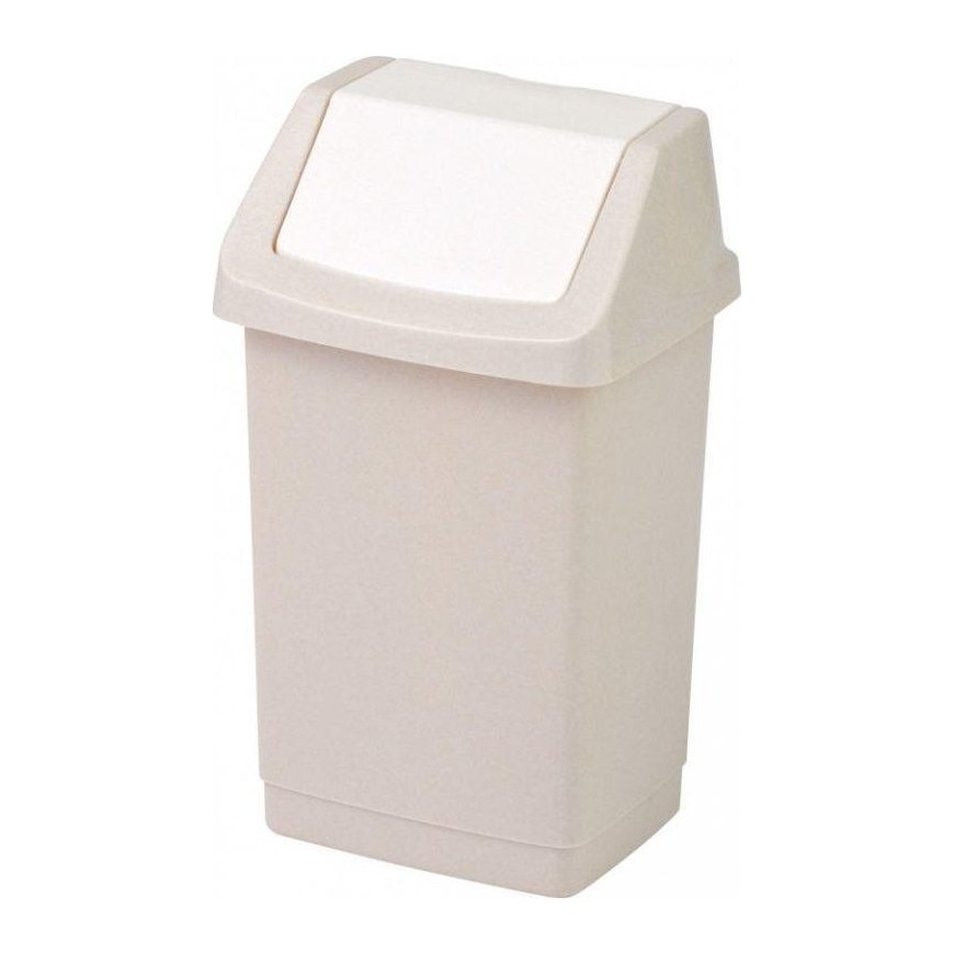 Trash can Curver uchylny cream (04042-844-65)