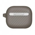 UNIQ etui Vencer AirPods 3 gen. silikoninis smėlio spalva/dark sand UNIQ etui Vencer AirPods 3 gen. silikoninis smėlio spalva/dark sand