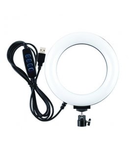 Puluz LED žiedinė lempa, 16cm, USB