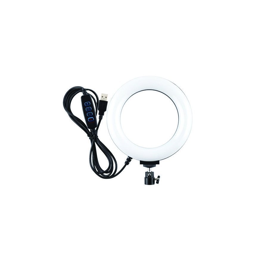 Puluz LED žiedinė lempa, 16cm, USB