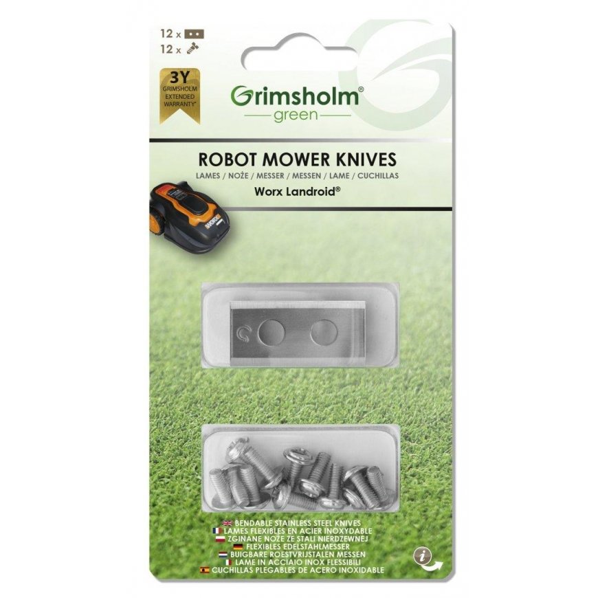 Grimsholm WORX Landroid robotic lawnmower double