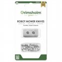 Grimsholm WORX Landroid roboto vejapjovės dvipusiai peiliukai (12vnt)