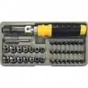 Top Tools Top Tools Screwdriver bits and sockets with handle 40 pcs. - 39D386 Top Tools Top Tools Screwdriver bits and sockets with handle 40 pcs. - 39D386