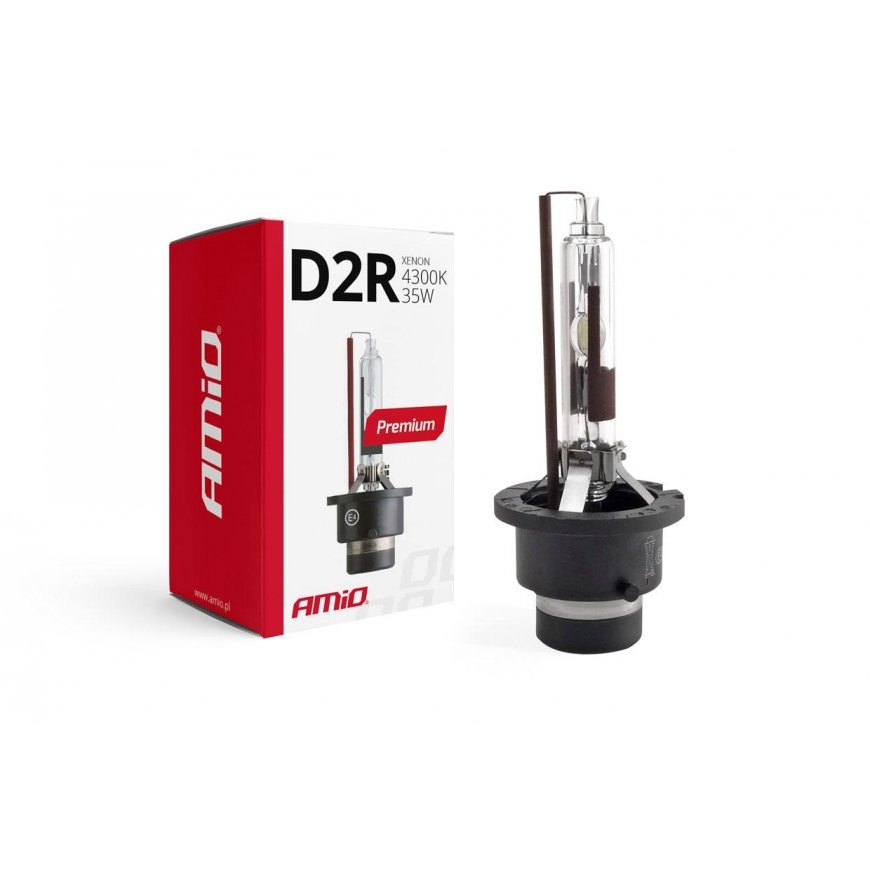 AMiO Xenon lemputė, Xenon D2R 4300K Premium siūlas – 2