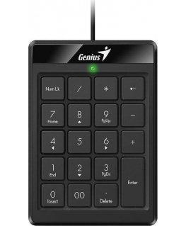 Klaviatūra Genius NumPad 110 su laidu Juoda US (31300016400)