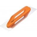 Neo trowel with teeth 480x128mm tooth 10x10x10mm wooden handle (50-183) Neo trowel with teeth 480x128mm tooth 10x10x10mm wooden handle (50-183)