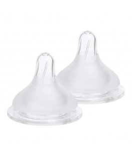 NEW! SPECTRA SILICONE NIPPER SET, SIZE M (3-5 MONTHS), 2 PCS.