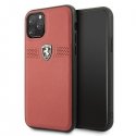 Ferrari FEOBAHCN58RE iPhone 11 Pro 5.8 inch Red/Red Hard Case Off Track Leather Ferrari FEOBAHCN58RE iPhone 11 Pro 5.8 inch Red/Red Hard Case Off Track Leather