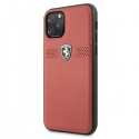 Ferrari FEOBAHCN58RE iPhone 11 Pro 5,8 colio raudonas/raudonas kietas dėklas Off Track Leather Ferrari FEOBAHCN58RE iPhone 11 Pro 5,8 colio raudonas/raudonas kietas dėklas Off Track Leather
