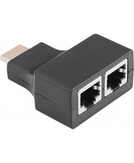Inne AV signal transmission system Cabletech Extender Cabletech ZLA0798 HDMI / 2x RJ45 max 30m