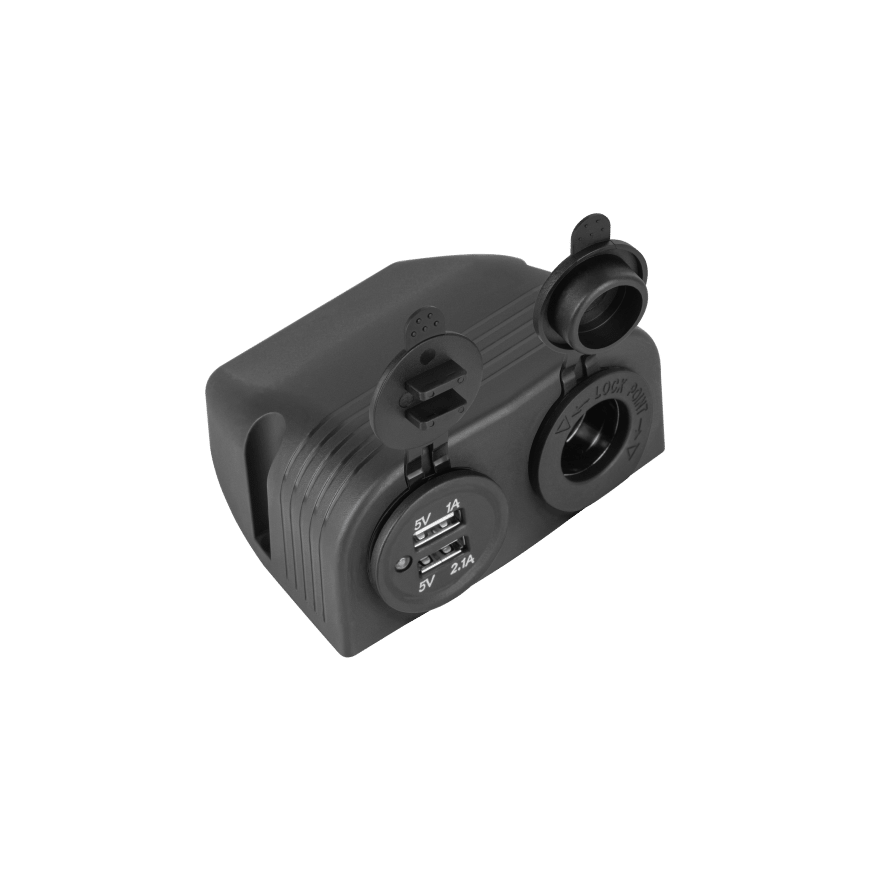 Peiying Automobilinis įkroviklis 2xUSB 3100mA