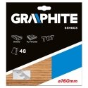 Graphite Graphite circular saw blade 160x30mm, 48 teeth - 55H603 Graphite Graphite circular saw blade 160x30mm, 48 teeth - 55H603