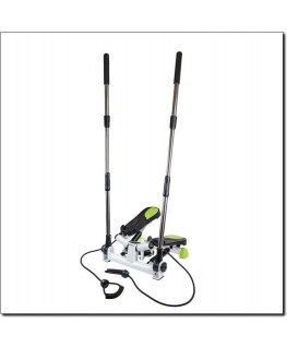 S3096 SLANTING STEPPER WITH ADJUSTABLE HANDLE AND ROPES HMS
