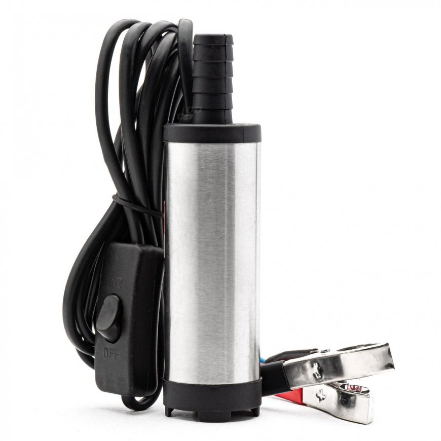 Pump for draining fuel liquid water 12v fi38 amio-02066 – 2