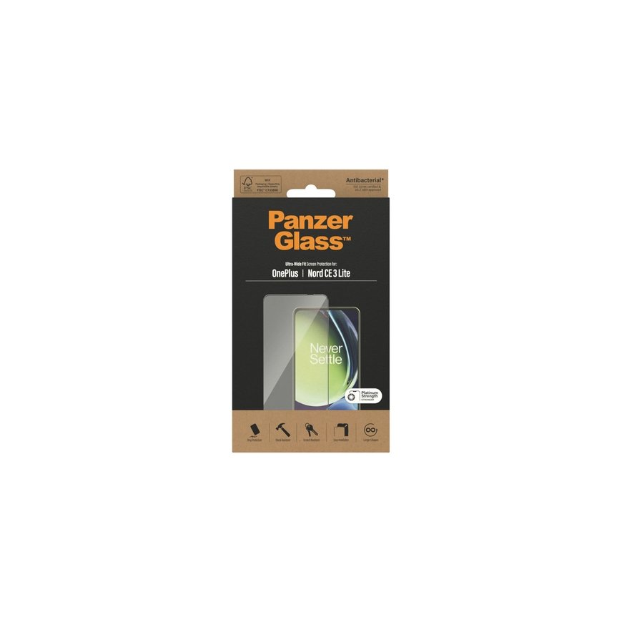 PanzerGlass™ Screen Protector OnePlus Nord CE 3 Lite | Ultra-Wide Fit – 2