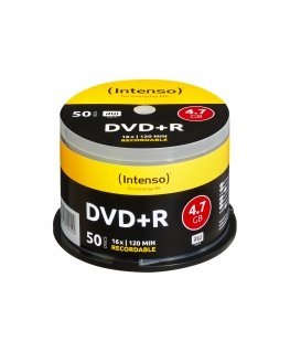 Intenso 4111155 tühi DVD 4,7 GB DVD+R 50 tk