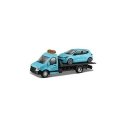 Bburago metalinis modelis Automobilis Laweta Street Fire Flatbed Bburago metalinis modelis Automobilis Laweta Street Fire Flatbed