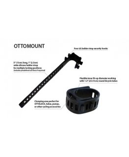 Ottolock OTTO Mount silicone strap orange