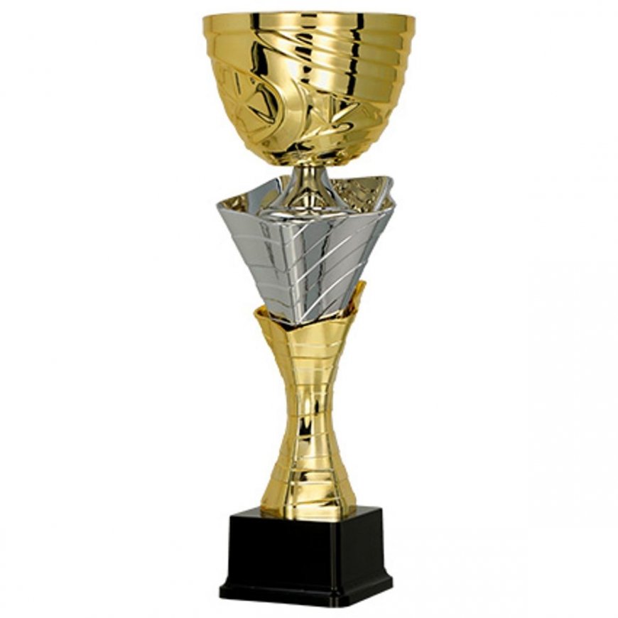 Detail Gold and silver metal cup