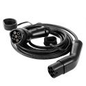 Hismart Electric car charging cable Type 2 - Type 2, 32A, 22kW, 3-phase, 5m