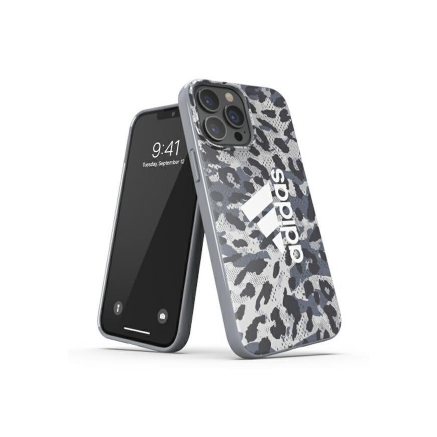 Case Adidas Adidas OR Snap Case Leopard iPhone 13 Pro / 13 6.1" gray/grey 47259 – 2