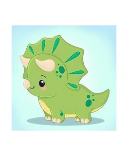 Beldizart Dinozauras Tosha 20*20 cm WD2535