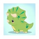 Beldizart Dinosaur Tosha 20*20 cm WD2535 Beldizart Dinosaur Tosha 20*20 cm WD2535
