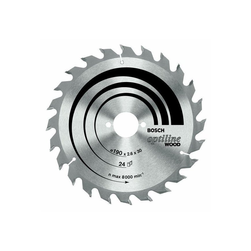 Bosch Circular saw blade 250x30m Optiline