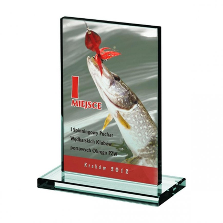 Tryumf LuxorJet spalvoto spausdinimo stiklo trofėjus – 4