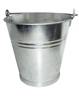 POLSKA Profix Bucket construction metal galvanized 14L - 43214