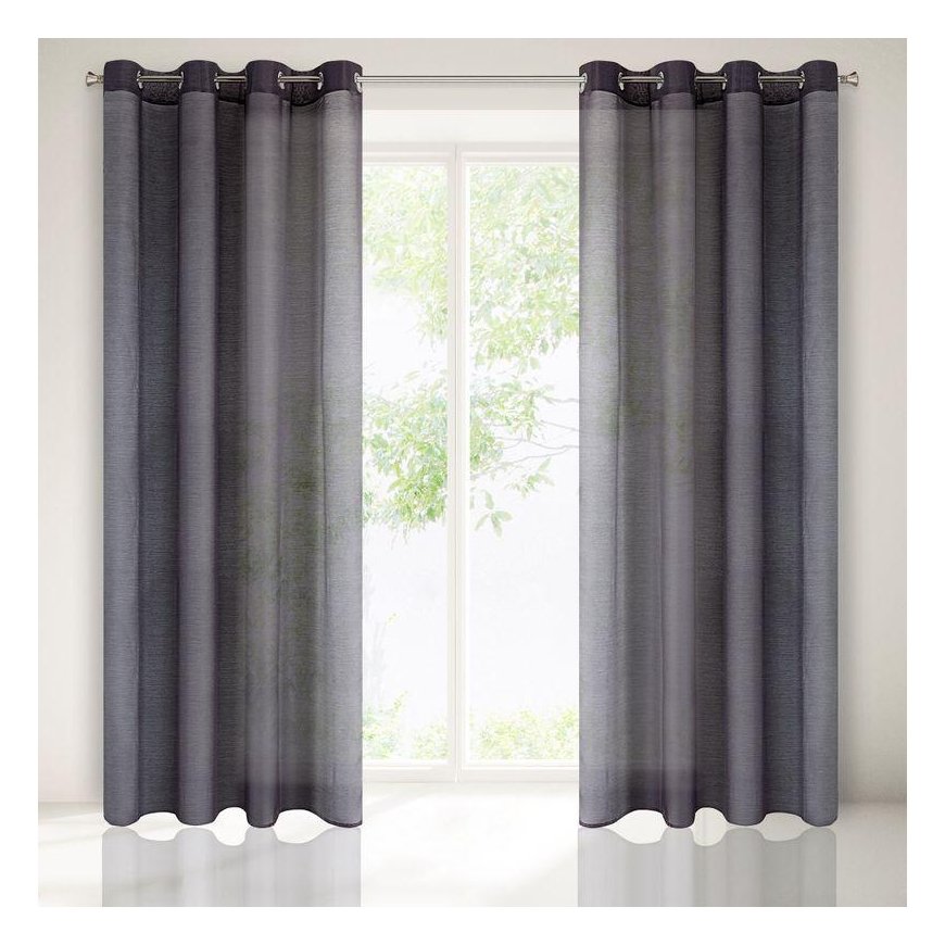 Eurofirany FIR / REBECCA / GR 140X250 TRANS Day curtains