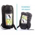 Enero Camp Quest Quilt Travel sleeping bag, 210 x 70 cm / black Enero Camp Quest Quilt Travel sleeping bag, 210 x 70 cm / black