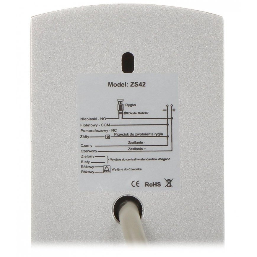 CODE LOCK ZS42 INTERIOR – 4