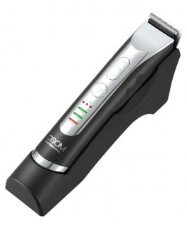 OSOM Professional Hair Trimmer Professional hair trimming machine - trimmer, LiFePo4 battery, 100-240 V, 50/60 Hz, gray color