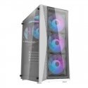 Computer case Darkflash DK352 Plus with 4 fans (black and white) Computer case Darkflash DK352 Plus with 4 fans (black and white)