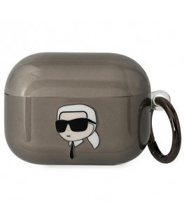 Case Karl Lagerfeld etui for Airpods Pro KLAPHNIKTCK black Karl's Head