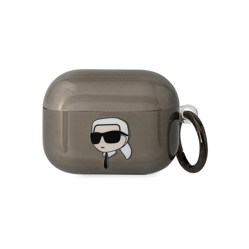 Case Karl Lagerfeld etui for Airpods Pro KLAPHNIKTCK black Karl's Head