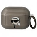 Case Karl Lagerfeld etui for Airpods Pro KLAPHNIKTCK black Karl's Head