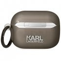Case Karl Lagerfeld etui for Airpods Pro KLAPHNIKTCK black Karl's Head