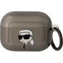 Case Karl Lagerfeld etui for Airpods Pro KLAPHNIKTCK black Karl's Head
